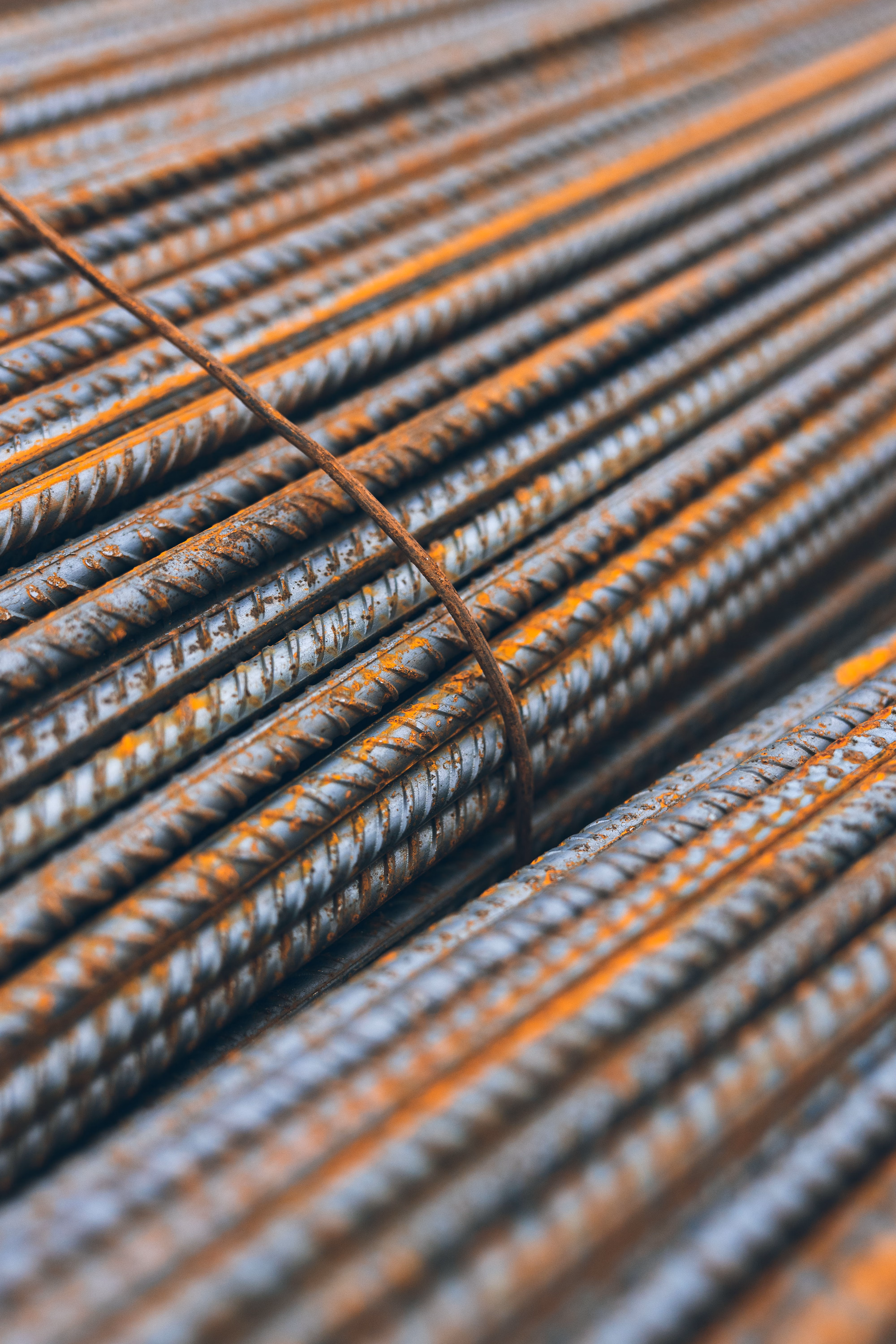 Building materials and construction site