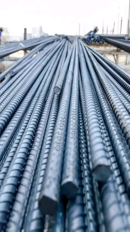 Bundles of reinforcement steel bars